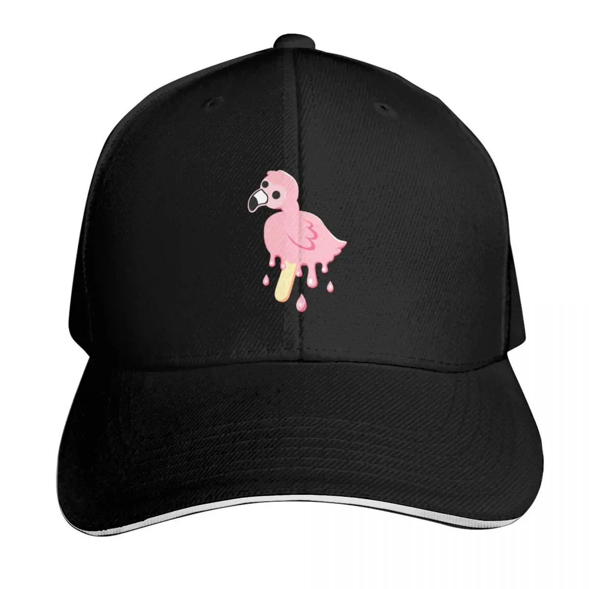 

Flamingo Merch Mrflimflam Albert Melting Pop Bird Popsicle Baseball Cap tea Hat Gentleman Hat Horse Hat Designer Man Women's