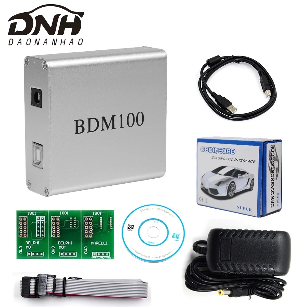 

2026 Newest BDM100 V1255 Universal ECU Flasher Reader Programmer OBD2 Auto Chip Tuning Diagnostic Tool For BDM Frame