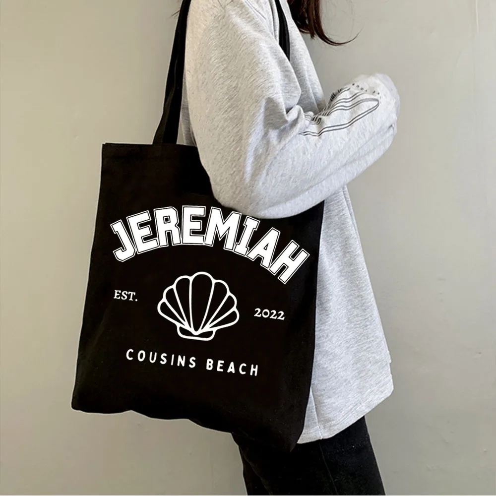 Холщовая Сумка через плечо с принтом команды Джеремии Конрада живота