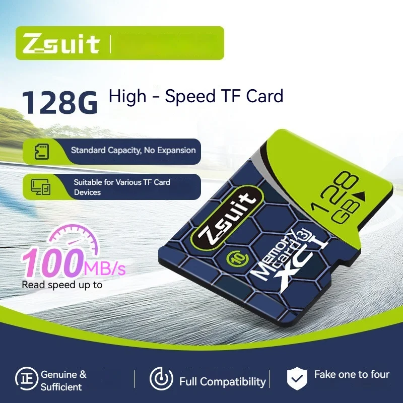 High-speed TF Memory Card, Mobile Phone Memory Card for SD Audio, Driving Recorder, Monitoring Car Camera