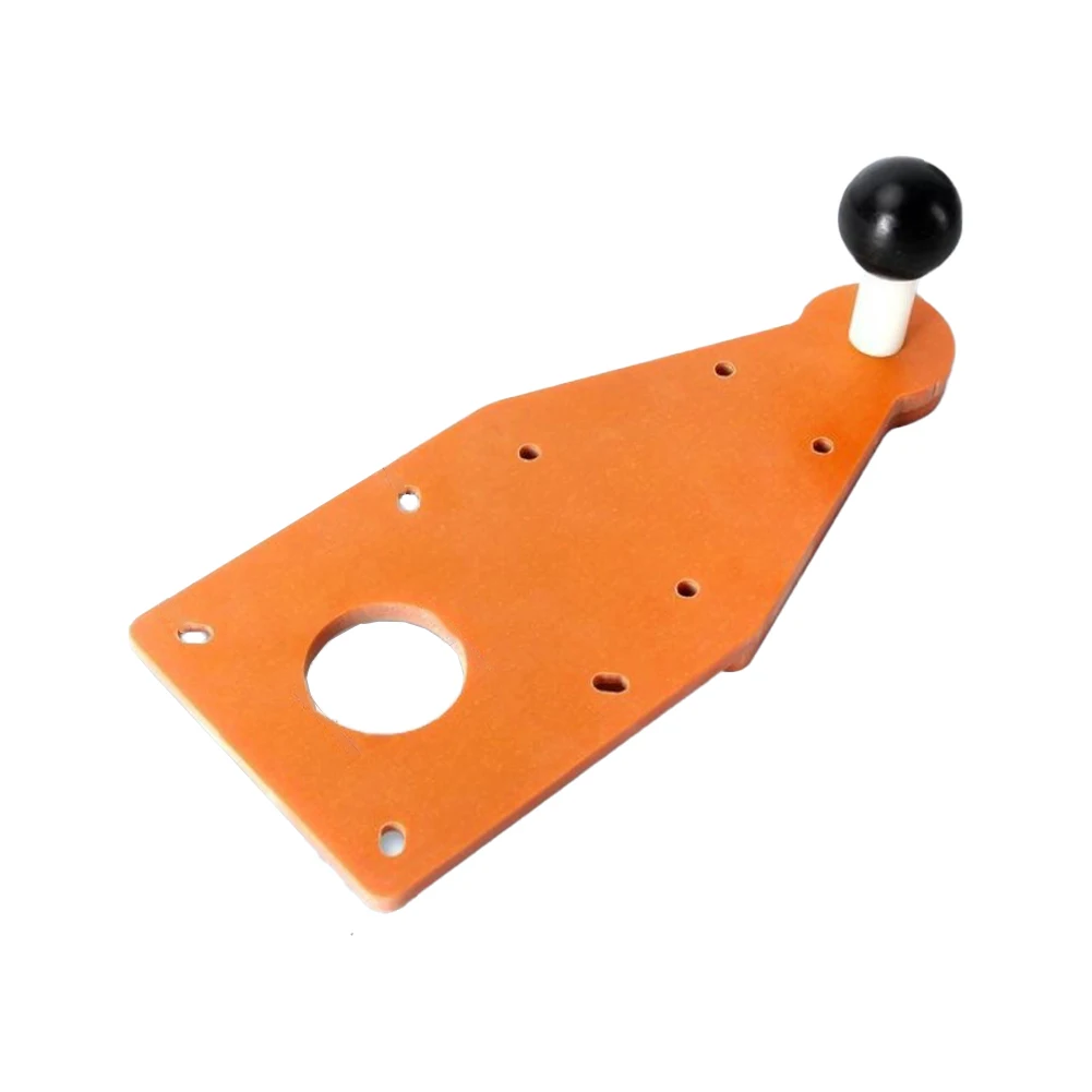 For Chamfering Trimming Machine Balance Board Edge Trimming Adjustable Backing Orange Color Manual Measurement Deviation