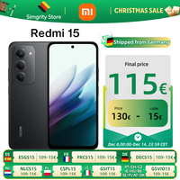 Global Version Redmi 15 4G Snapdragon 685 Processor Smartphone 7000mAh (typ) Large Battery 33W Charging 6.9\