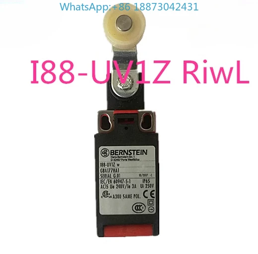 

Original BERNSTEIN limit travel switch i88-UV1Z RIWLRDST GBA 177HL1D-3245
