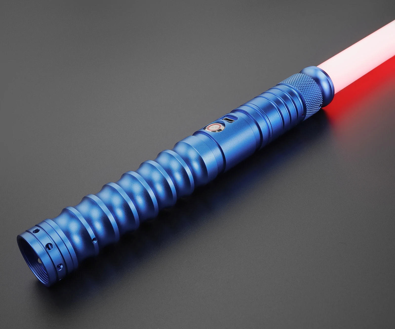 

Lightsaber Neopixel Jedi Laser Sword Metal Hilt Heavy Dueling Sensitive Smooth Infinite Changing Hitting Sound LTG Light Saber