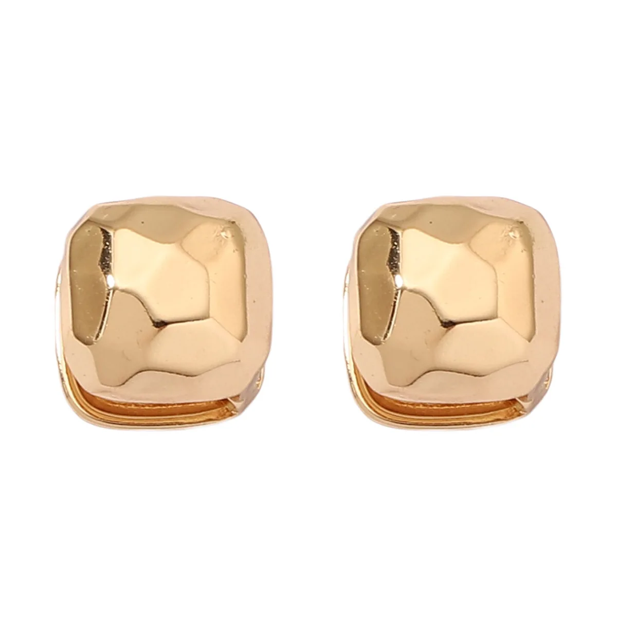 أقراط هندسية مربعة الشكل بتصميم عتيق، مجوهرات أنيقة وعصرية متعددة الاستخدامات، حلقات وأقراط متدلية لجميع المناسبات