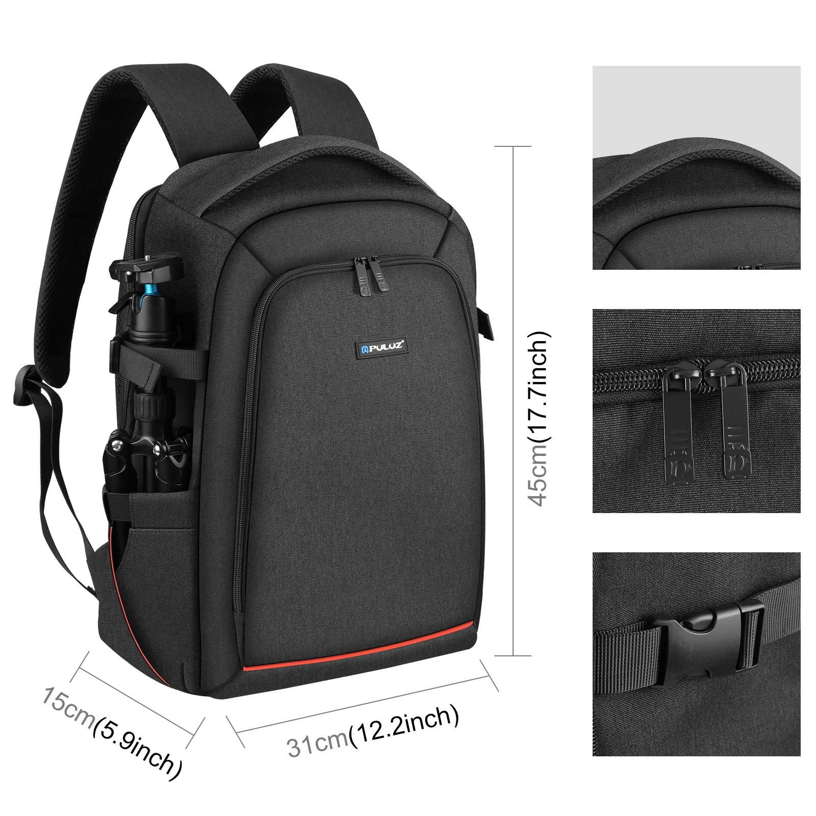 New Large Capacity Backpack Shoulder Bag for SLR Cameras Lens Photography Accessories for Laptop Tablets PC