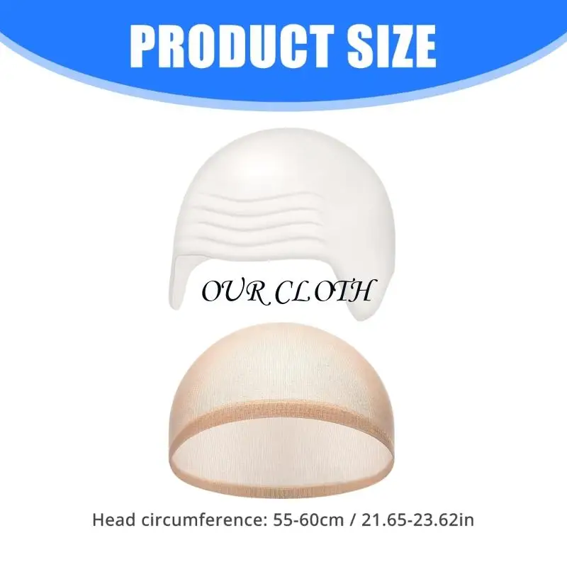 Bald Caps for Adults Kids Makeup Bald Head Caps Fake Bald Halloween Cosplay Costume Accessory Men Women Gifts Y1AC