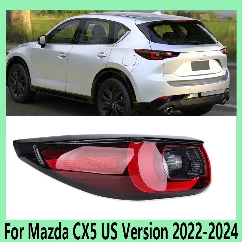 

Auto Accessories Tail Light For Mazda CX5 US Version 2022 2023 2024 Turn Signal Brake Signal Light Rear Bumper Driving Light