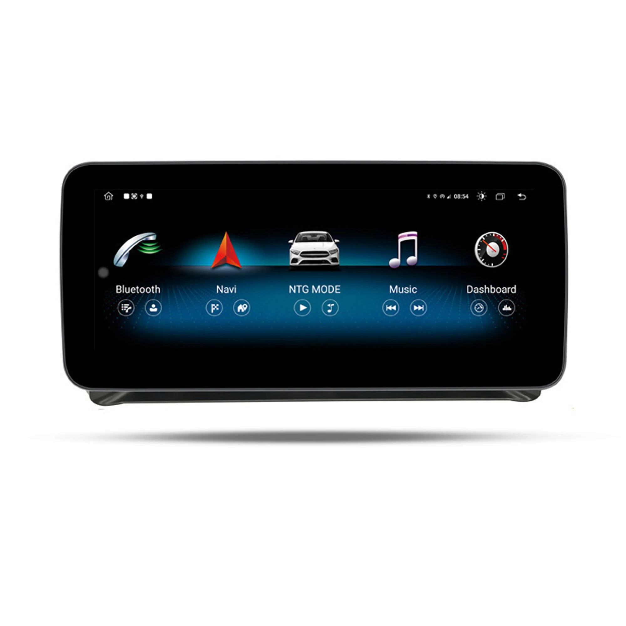 Android 14 Car Stereo Mercedes GLK X204 2008 2012 Built-in Wireless CarPlay Android Auto 4G GPS HD 1 Year Amplifier
