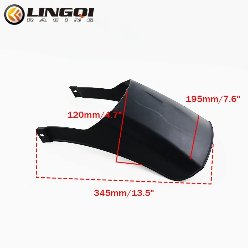 DARK FLAG 500 Front Rear Fender Mudguard Mud Guard Plastic Fairing Kit Wheel Cover For BENDA Protection Motorcycle Accessories