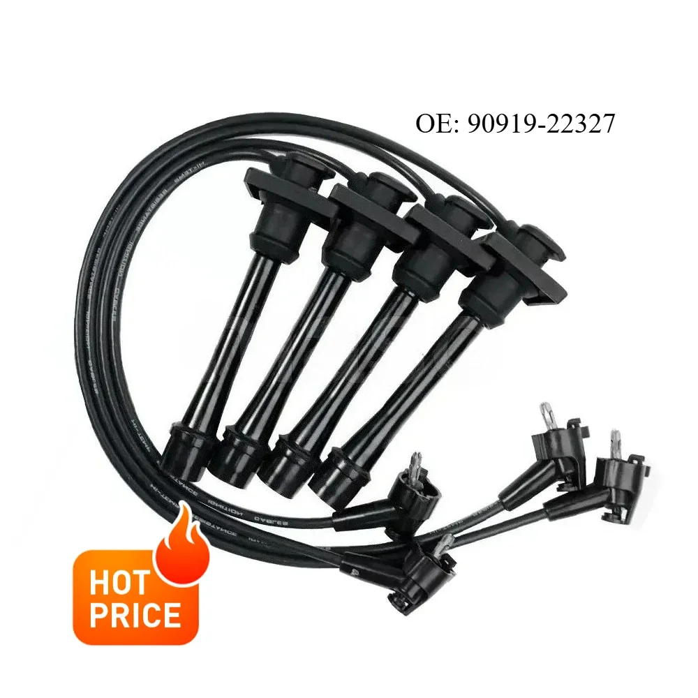 

55910 90919-22327 Spark Plug Ignition Wire Fit For Geo Toyota Celica Corolla 1.6L 1.8L 1993-1997 94853682 9485368