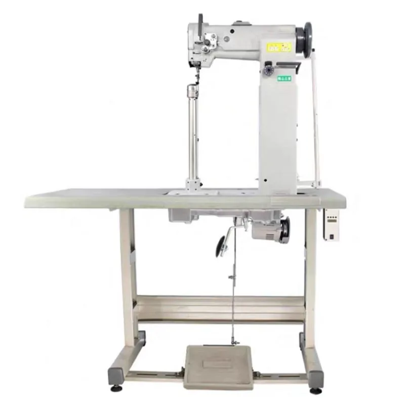8365 Heavy High Post Bed Single stitch Sewing Machine Compound Feed Slim High Sewing Equipment ized