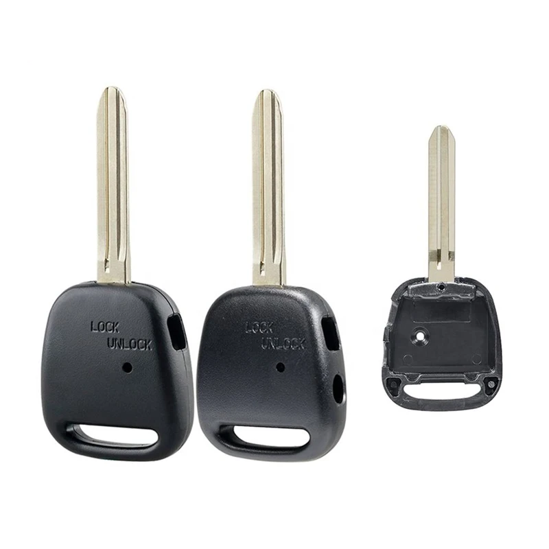 XIEAILI OEM Key Case Transponder Remote Key Shell For Toyota Carina Estima Harrier Previa Corolla Celica S123