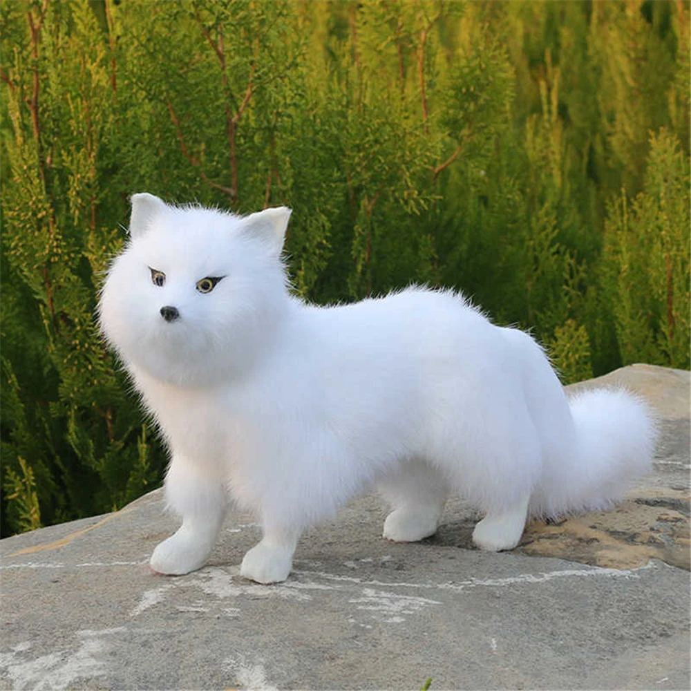 

fox figurine animal Valentine's Mother's Day Festive birthday party gifts family store shop decoration simulation fox model