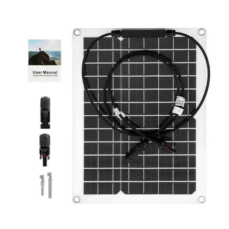 300W Solar Panel 12V Flexible Solar Panel With Controller Suitable For Mobile Phones Car And RV Outdoor 12V Solar Cells image 2