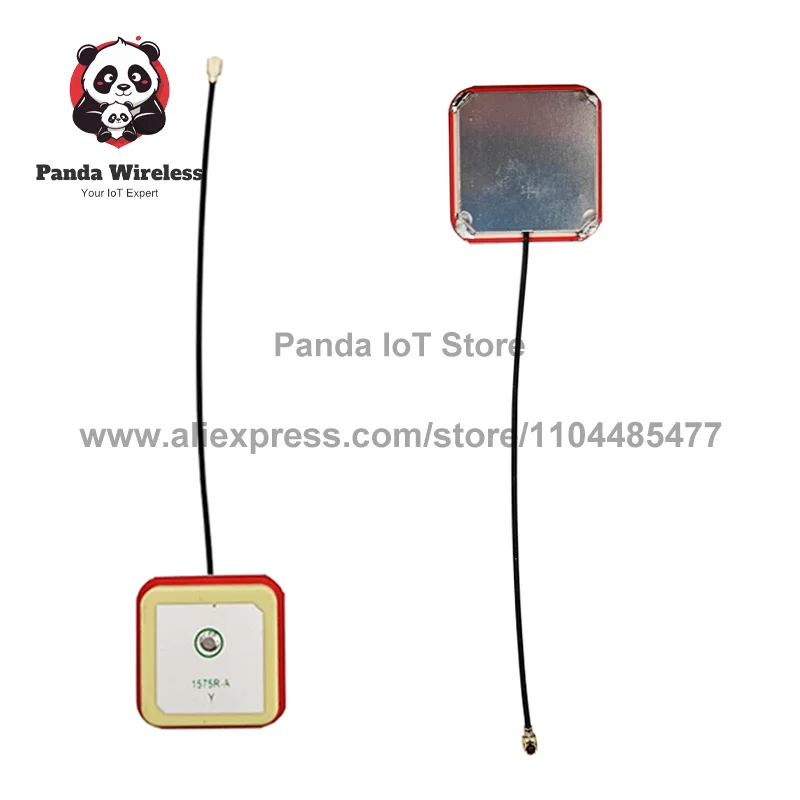 2Pcs Active Passive 3cm-30cm High Precision GPS BD GL Antenna Set U.FL Interface for UAV Orientation Compatible with 1584R-A 156