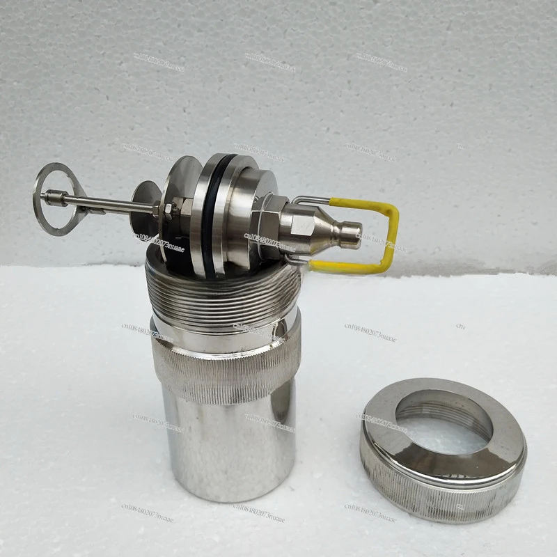 Oxygen Bomb Calorimeter and Accessories Set, Including Combustion Cup Sealing Ring and Brick Factory Crucible Bracket