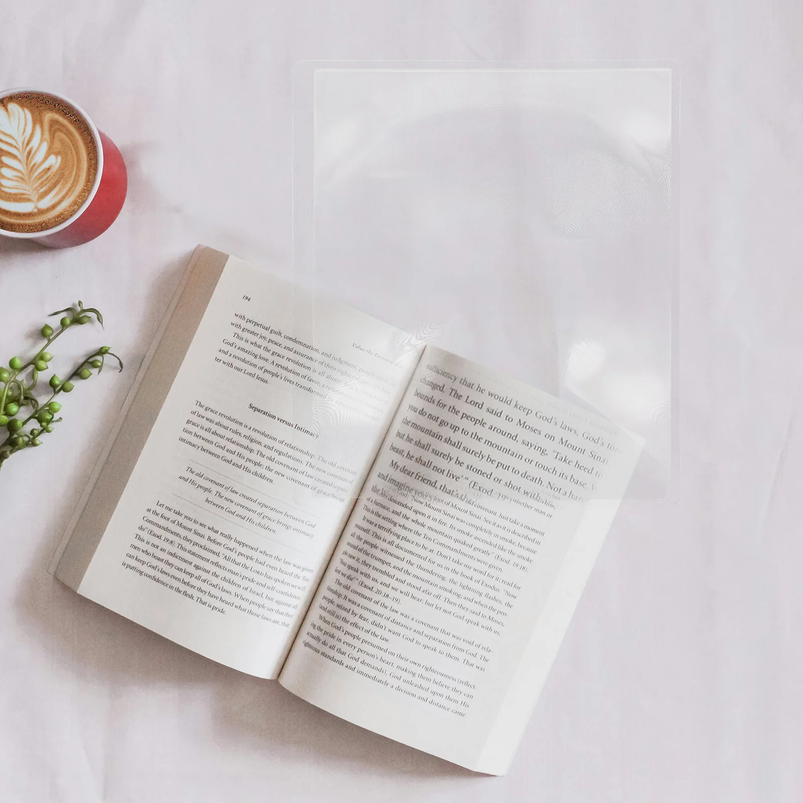 3x Lembar Pembesar Halaman Besar Ukuran 300mmx210mm untuk Lansia Membaca Buku Menulis Menggambar Alat Bantu Membaca di Luar Ruangan untuk Penglihatan Buruk