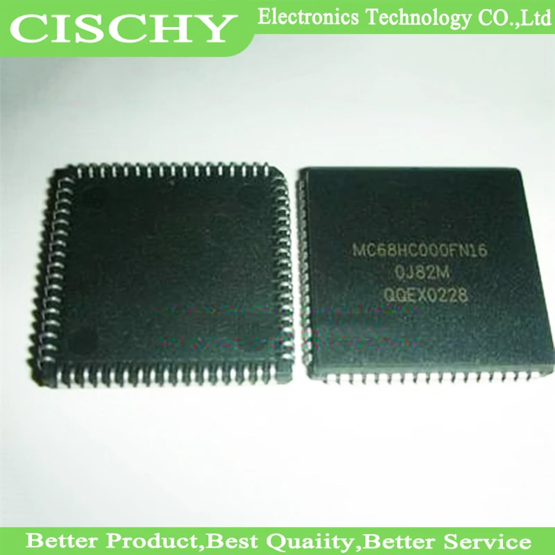 MC68HC000FN16 PLCC-68 PLCC68 MC68HC000 1pcs/lot