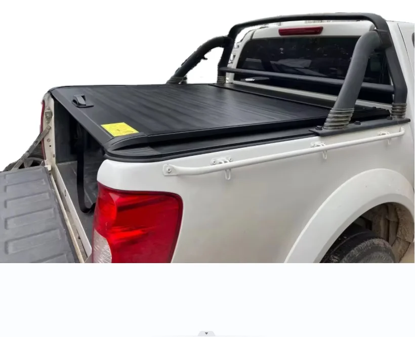Para nissan Navara, tapa de persiana enrollable de cama dura, cubierta de Tonneau retráctil para camioneta para nissan Navara D22 D40 NP300