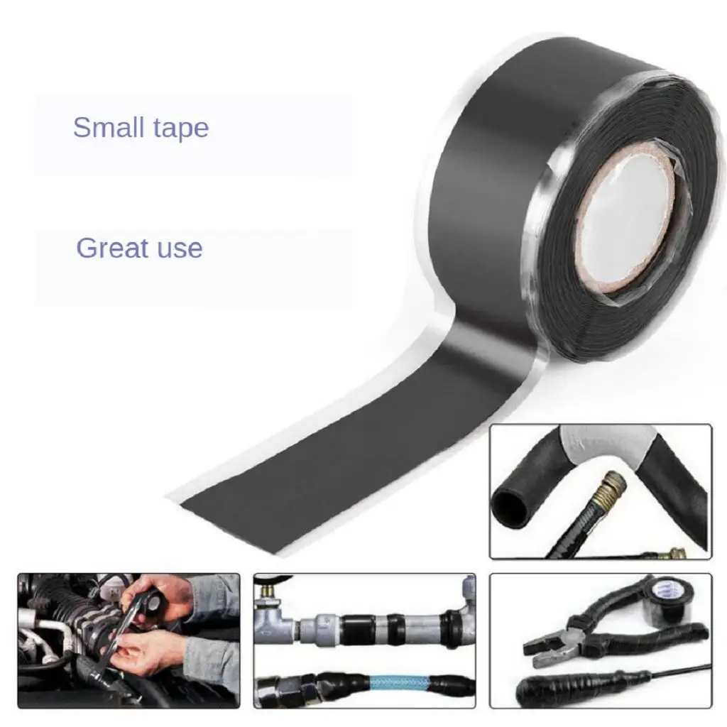 Self Adhesive Waterproof Silica Gel Tape Heat Resistant Repair Strip for Outdoor Wall and Roof
