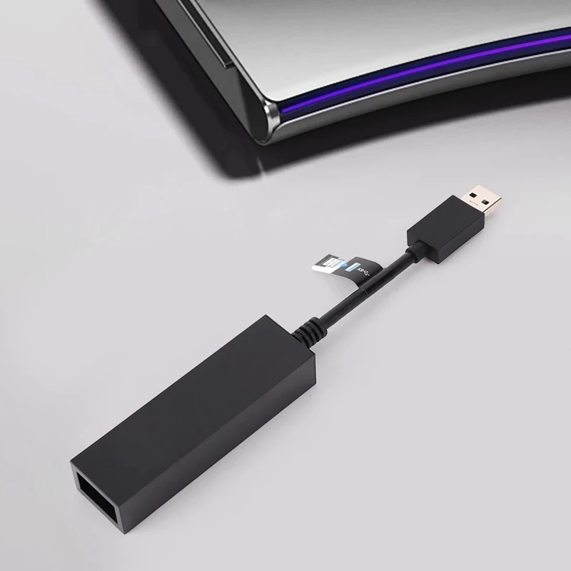 HFES para PS5 Playstation 5 consola VR conector USB3.0 Mini adaptador de cámara PS VR a PS5 Cable adaptador para PS5 PS4 VR juego