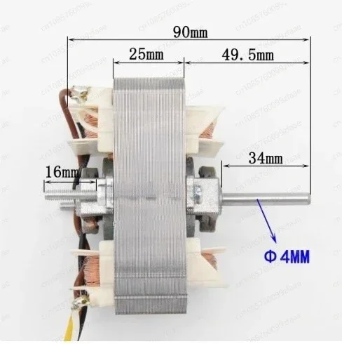 

6825/6830/6840 220 В двигатель вытяжки с затененным полюсом, кухонный вытяжной вентилятор, проволока из чистой меди, трехскоростной