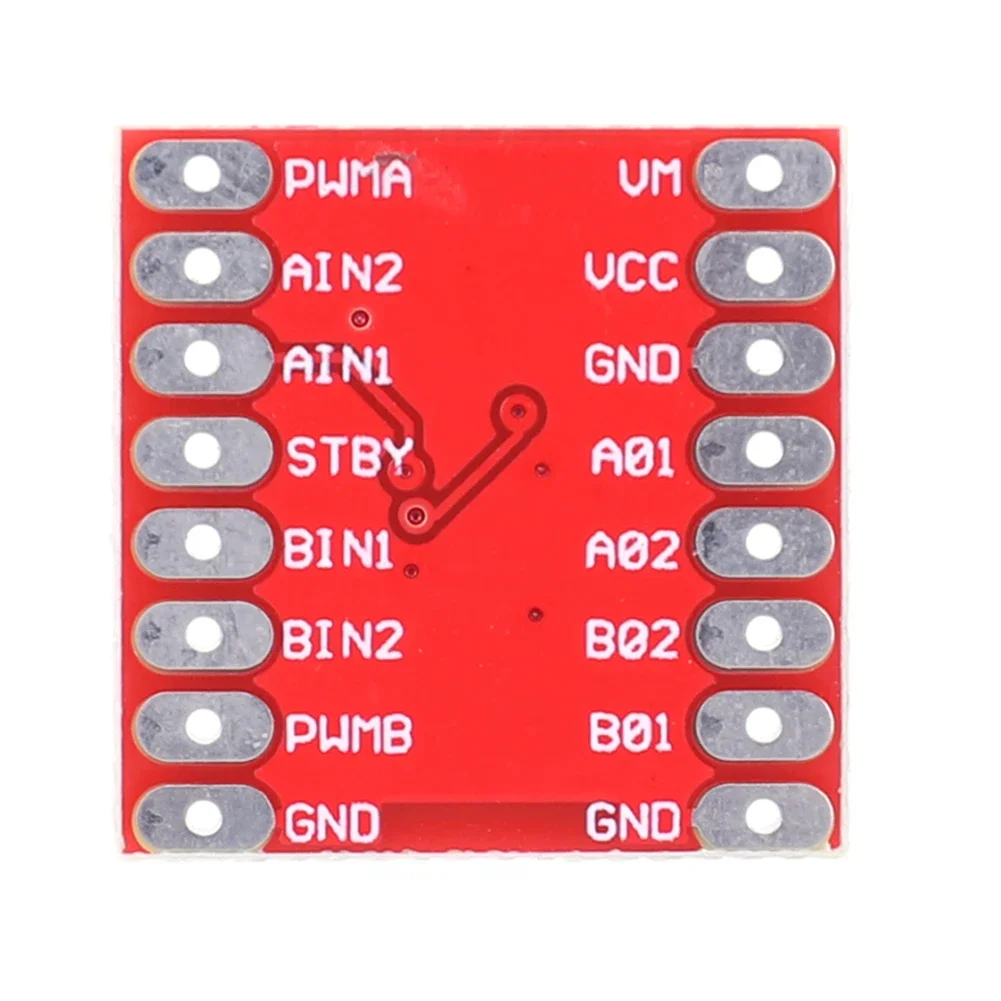 1-5pcs TB6612FNG DRV8833 Dual Motor Driver Controller Module 1.2A 8 Pin TB6612FNG for Arduino Microcontroller Better than L298N