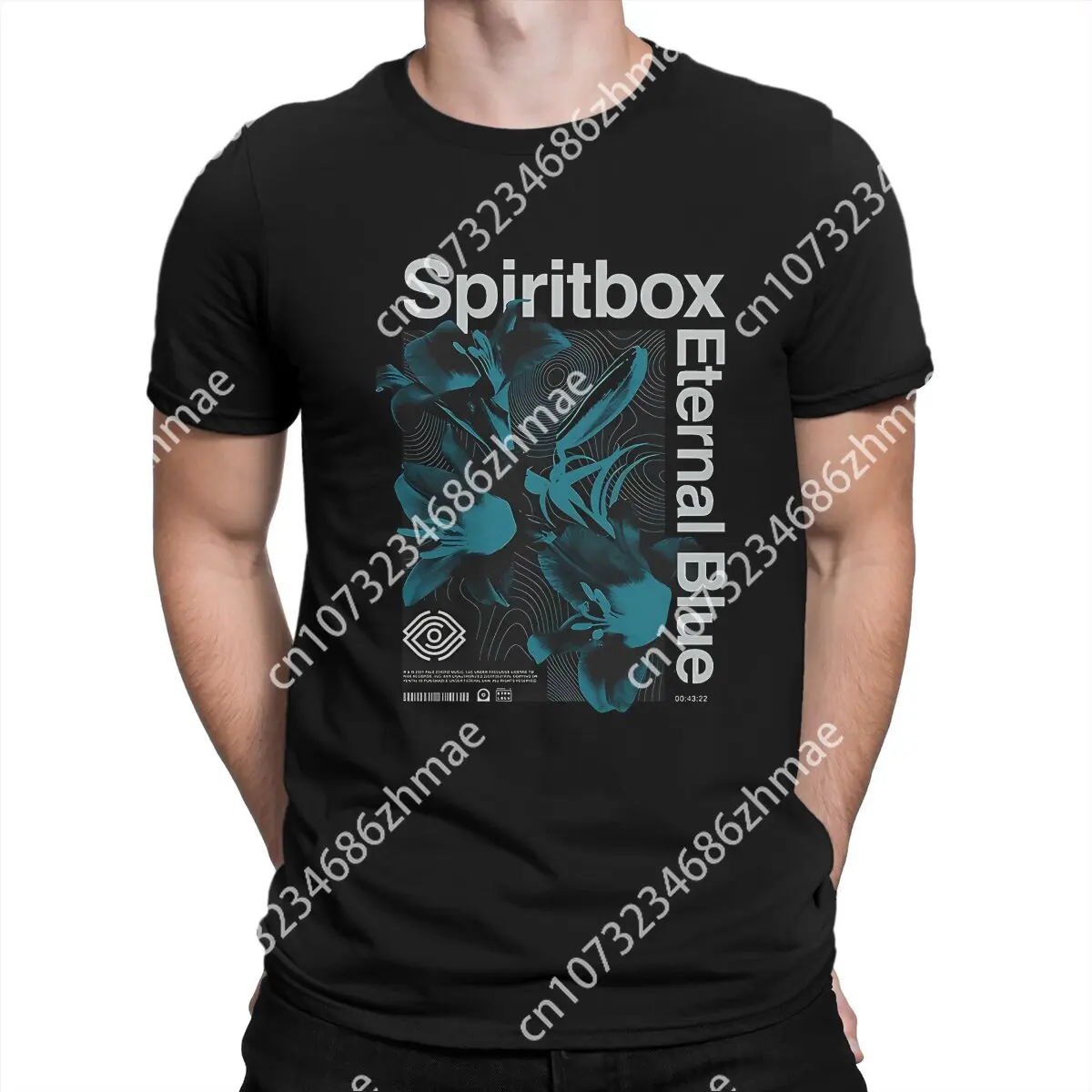 Casual Band T-Shirts for Men O Neck Pure Cotton T Shirt Spiritbox Short Sleeve Tees S-3XL Clothes