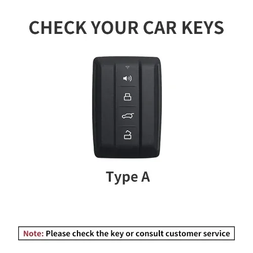 4 Buttons Car Remote Key Case Cover for Great Wall GWM WEY TANK 300 500 Tank300 Tank500 Leather Auto Key Shell Fob