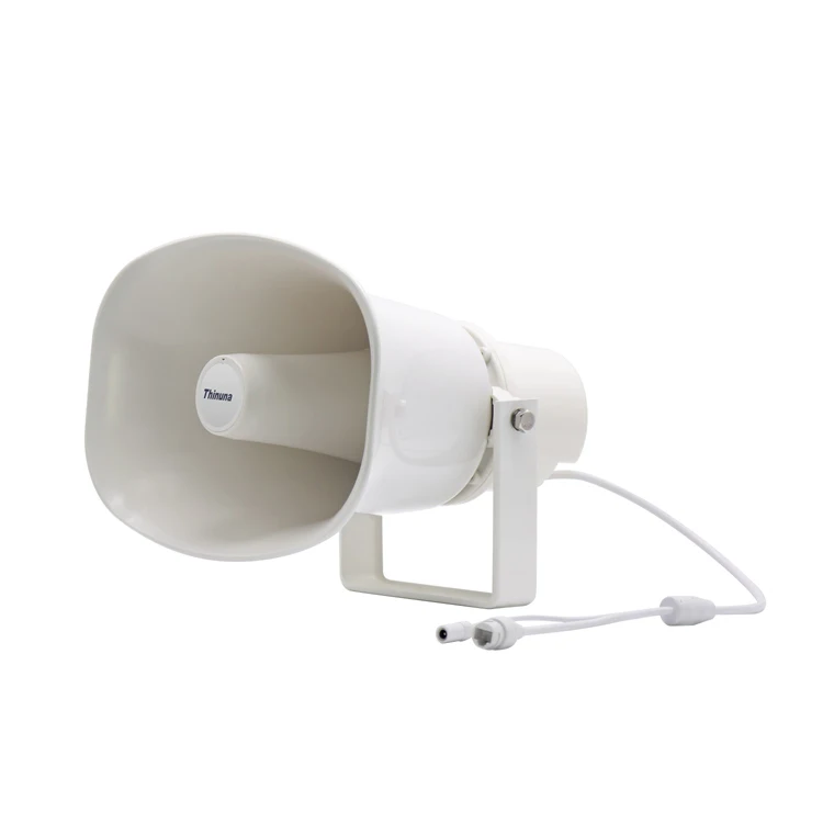 

Thinuna IP-30HS III SIP Active POE Horn Speaker with Built-in Amplifier 30W Outdoor IP66 Waterproof PA System Horn IP Speakers
