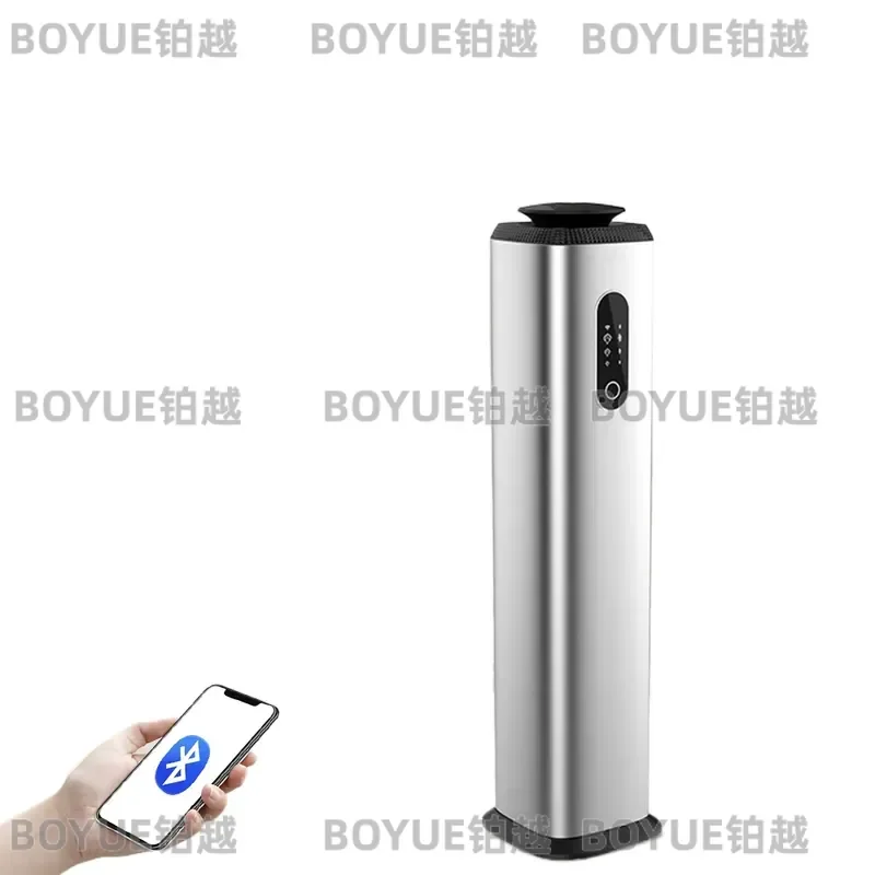 Commercial Aluminum Alloy Aroma Diffuser 1000ml Large Area Hotel Lobby Scent Machine Floor Standing Home Air Freshener Device