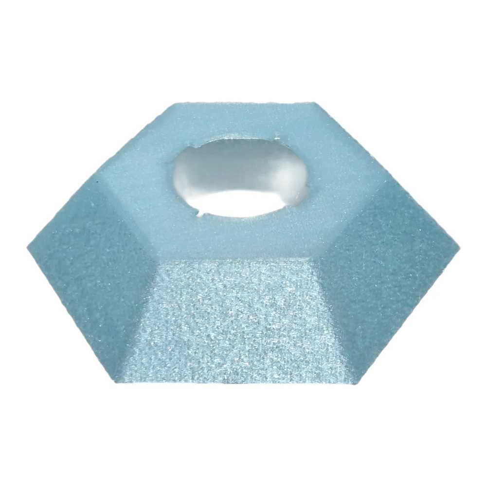 Plastic Hexagon Lantern Shade for 38 Explore Outdoor Camping Vintage Soft Light Diffuser 10 10 5cm Blue Orange Options