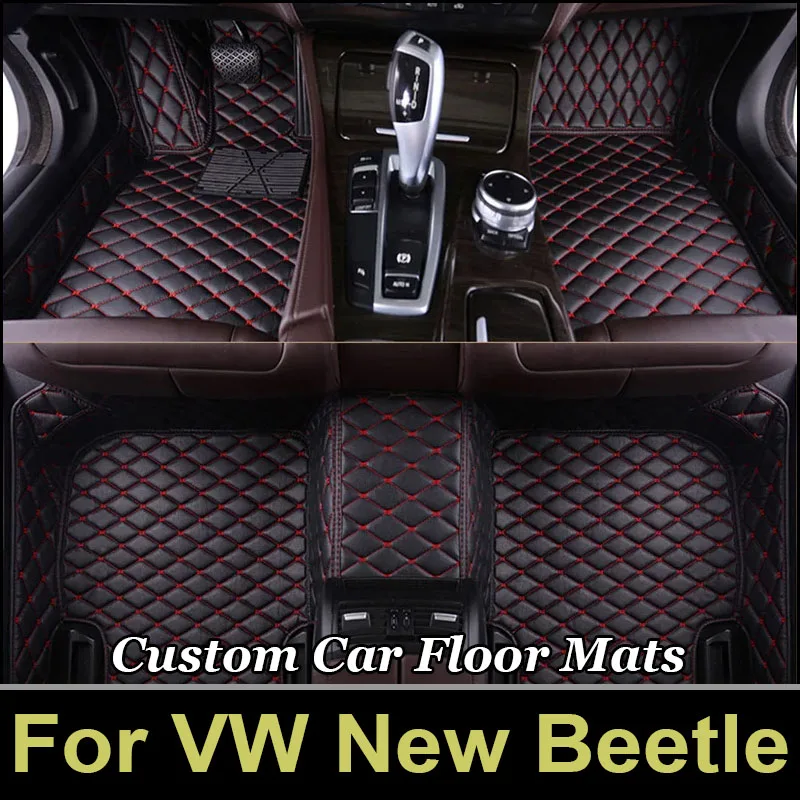 Car Floor Mat For Volkswagen New Beetle 1998~2011 Waterproof Tapetes Para Automovil Car Mats Floor Tapis Voiture Car Accessories