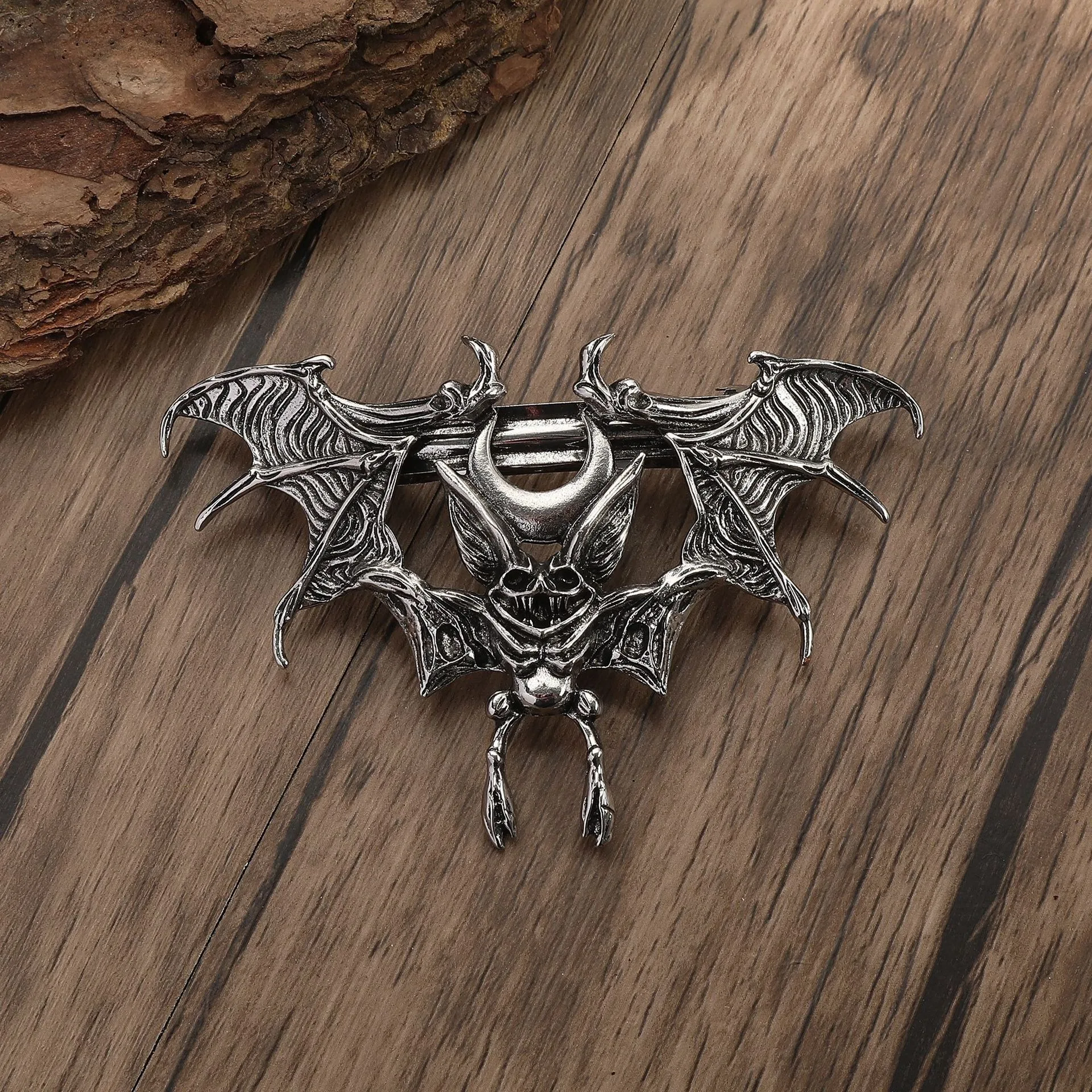 شخصية القوطية رائعة الخفافيش المرأة الربيع مشبك شعر هالوين مرعبة بارد عطلة حزب لعب الأدوار أغطية الرأس