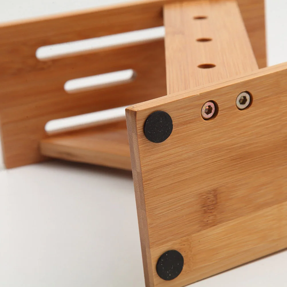

Z-shaped Kitchen Knife Holder Storage Block Rack Bamboo Container Multifunction