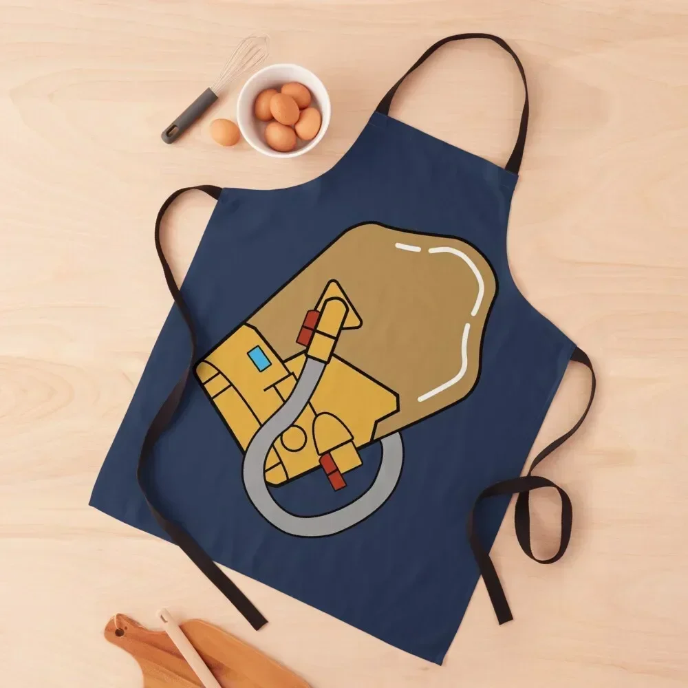 

Death Stranding BB Pod Essential Apron home women kitchen clothes Kitchen Household Items Waiter Uniforms Apron