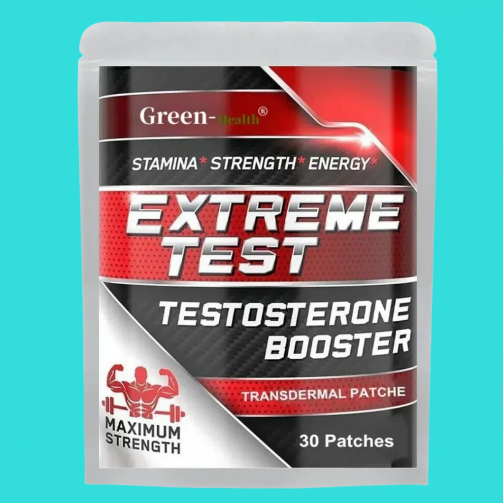 Testosteron Booster transdermale Patches für Männer-Test Booster für Ausdauer, Ausdauer und Kraft 30 Patches ein Monat Versorgung