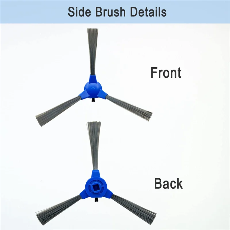 

【DIY DECOR】For Eufy 11S Max G30 30C Max 15C Max Sweeping Robot Accessories Kit-Main Roller Brush Side Brush& Filter Replacement