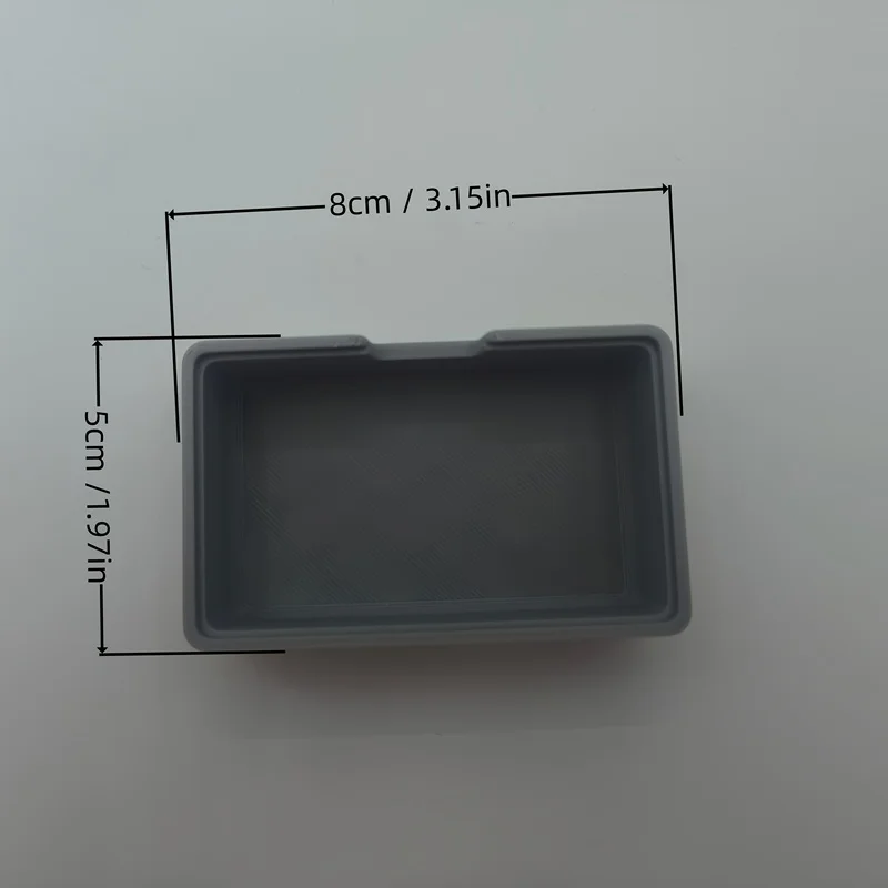 1/2Pcs Stackable Hardware Storage Box,Small Parts Organizer for Screws Nuts,Space‑Saving Container for Workshop DIY Home Repair
