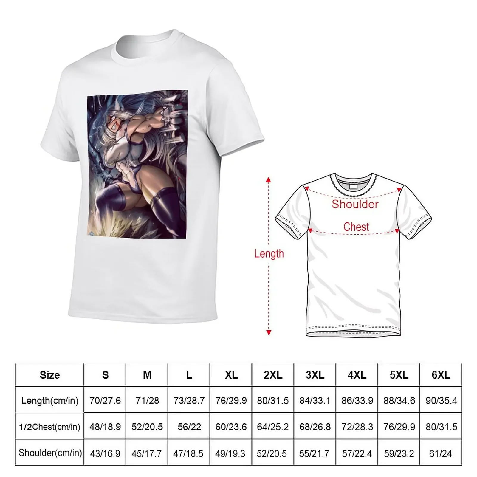 New Mirko T-Shirt street wear vintage clothes rapper graphic tees anime shirts men