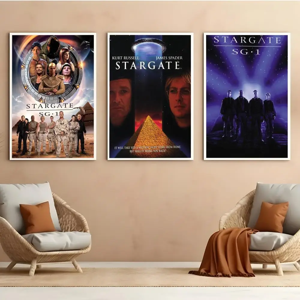 Stargate SG-1 Precut Removable Low Maintenance Artistic Low Glare Self Adhesive Poster