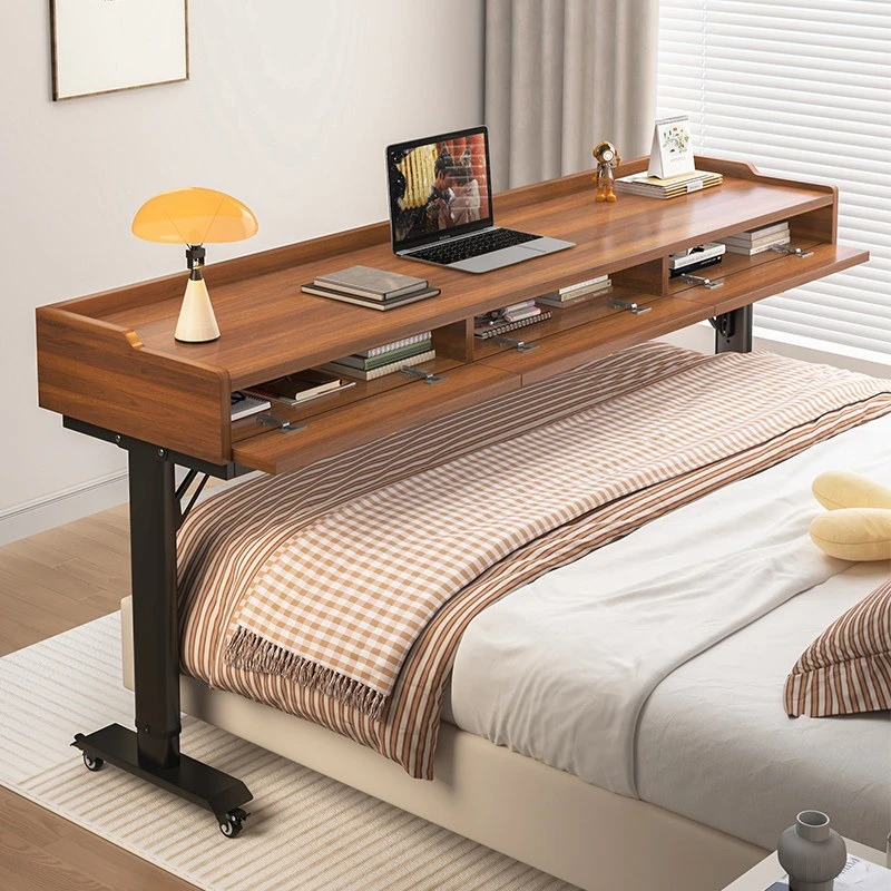 

Modern Simplicity Computer desk movable convenient storage elevable Desk table advanced aesthetic escritorios office furniture