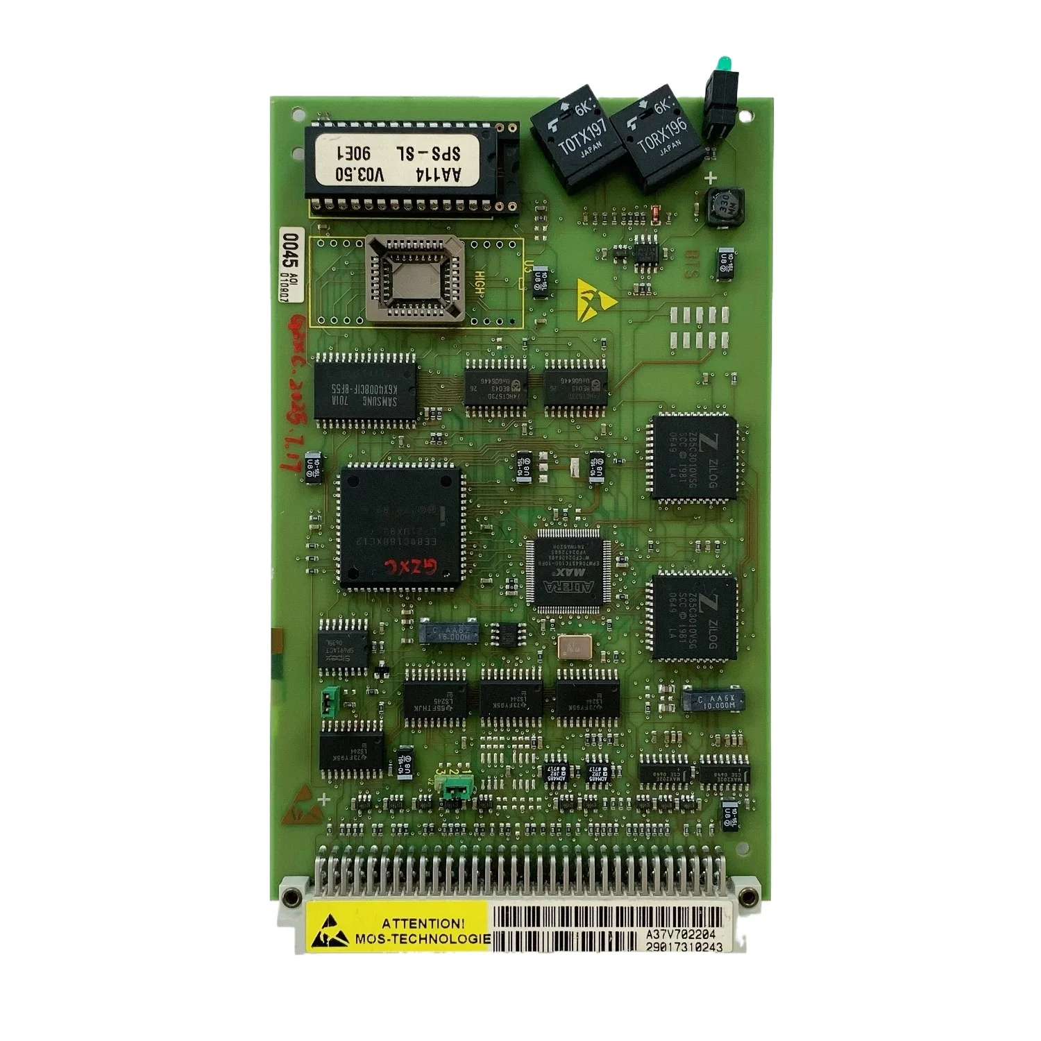 

Оригинальная печатная плата A37V702204 A 37 В 7022 04 для запасных частей для офсетной печатной машины Man Roland 700