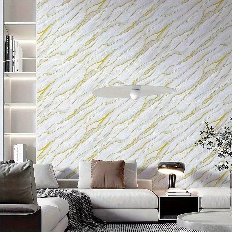 

Imitation marble wallpaper TV background wall wallpaper bedroom living room wallpaper non-woven wallpaper