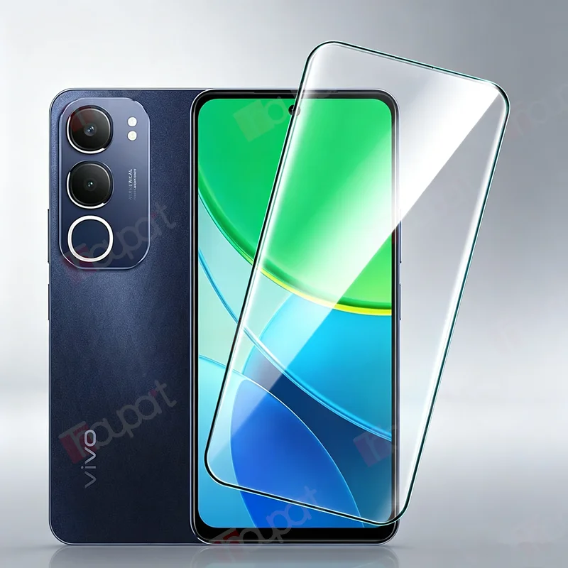 

Screen Protector For VIVO Y19S 4G Y19S Pro Glass Front Film 9H Anti-Scratch Fingerprint unlock Tempered glass Full Glue 6.68"