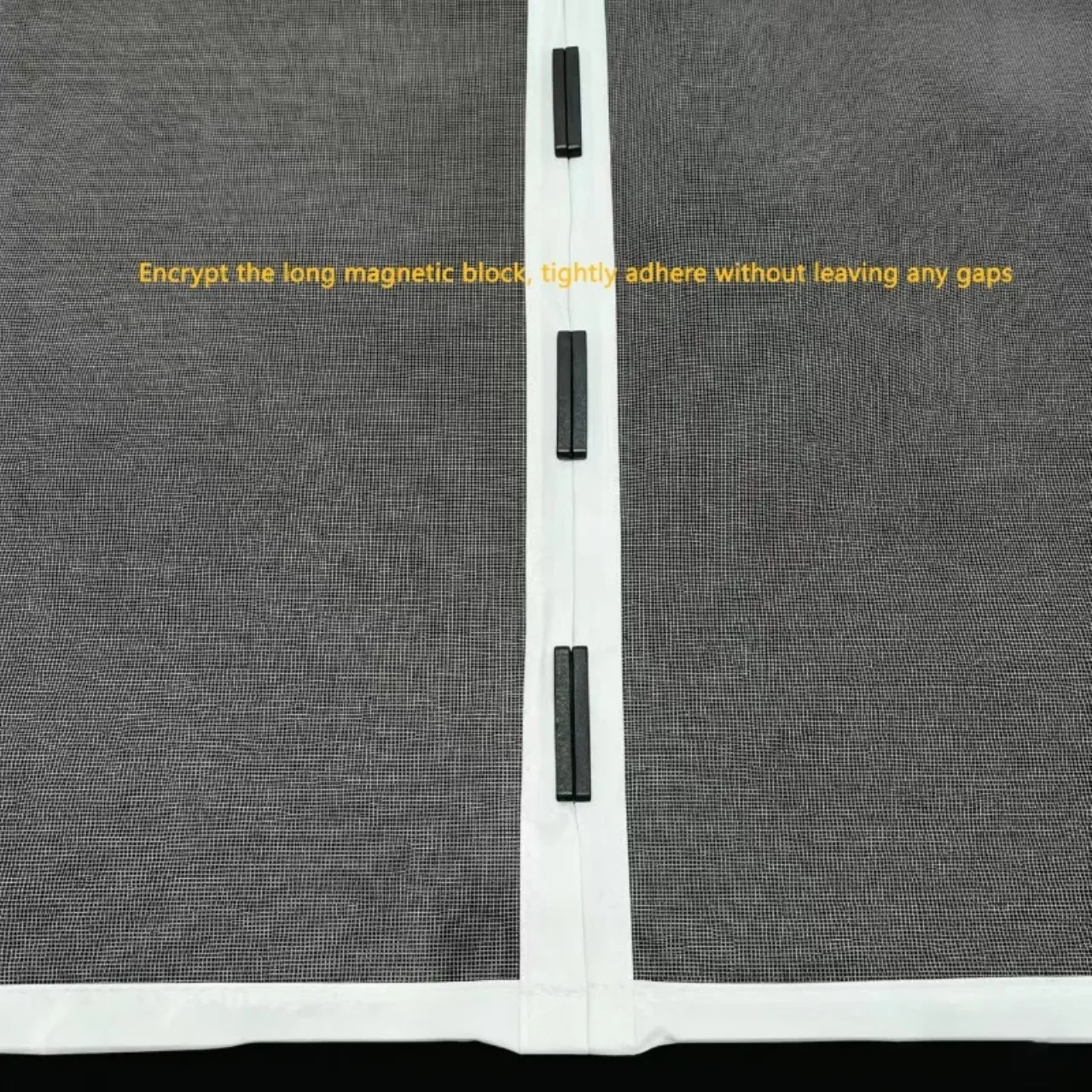 Side Opening Magnetic Self-Priming Mosquito Proof Door Curtain, No Need for Drilling, Flame Retardant, Preferred for Summer