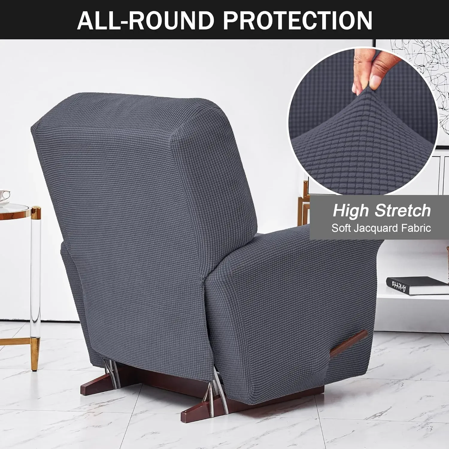 Thumbnail 4 - #82 Best Elastic Sofa Covers to Buy In 2026