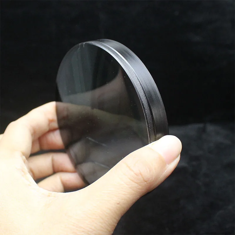 Diameter 83mm focal length 450mm astronomical telescope objective D83F450 bonded green film Blackened achromatic lens