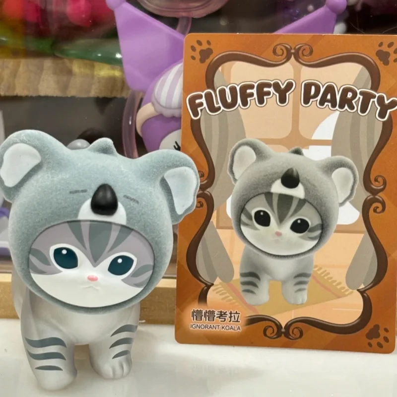 

Genuine Cat Fushan Di Series Furry Party Blind Box Action Figure Collectible Display Birthday Gift Good Birthday Customization